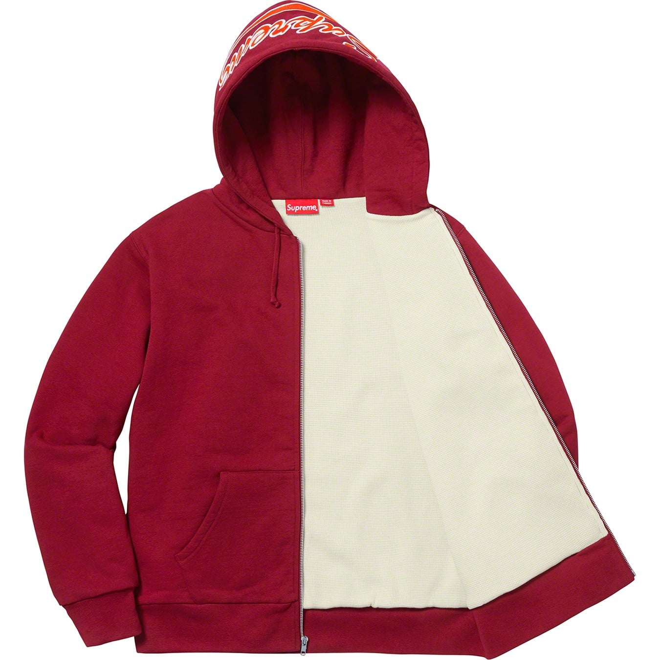 Thermal Zip Up Sweatshirt view 11